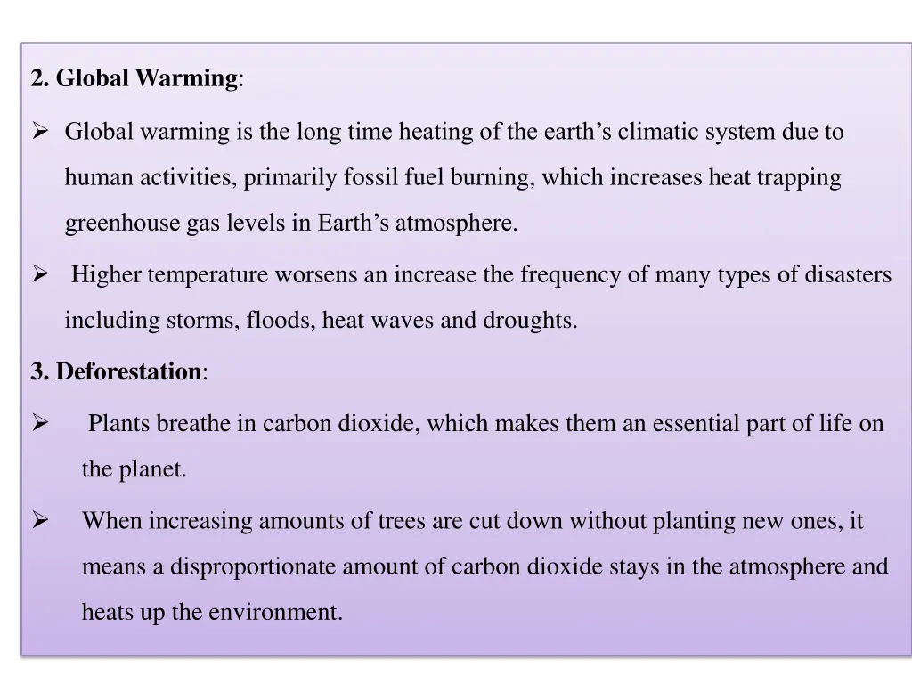 2 global warming