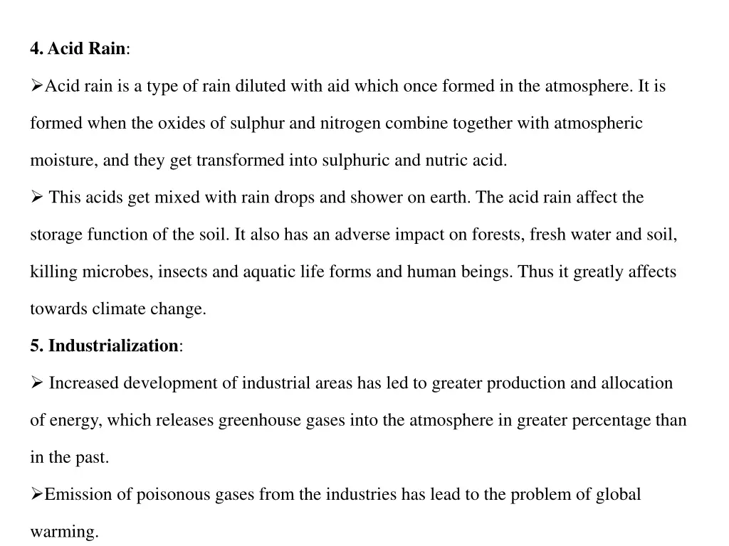 4 acid rain