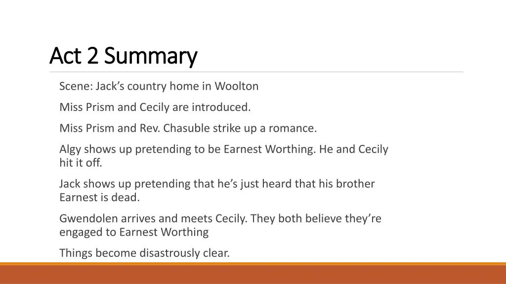 act 2 summary act 2 summary