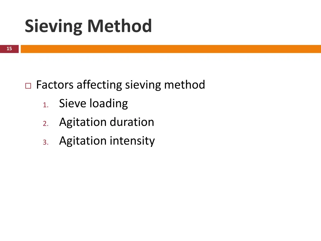 sieving method 2