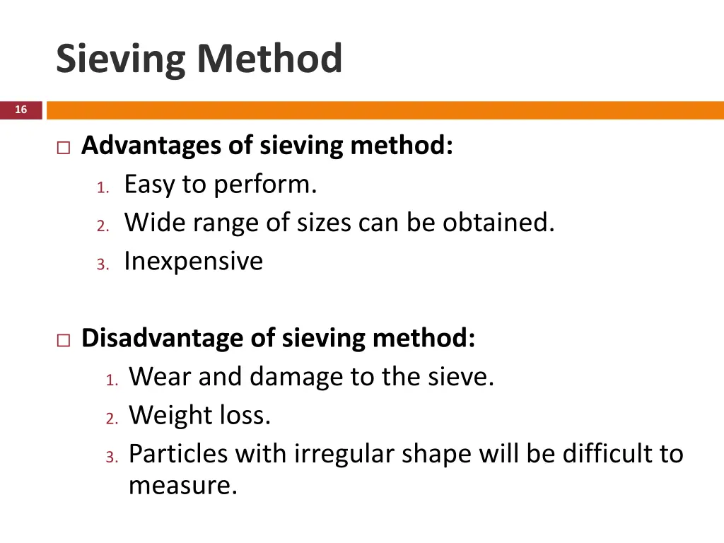 sieving method 3