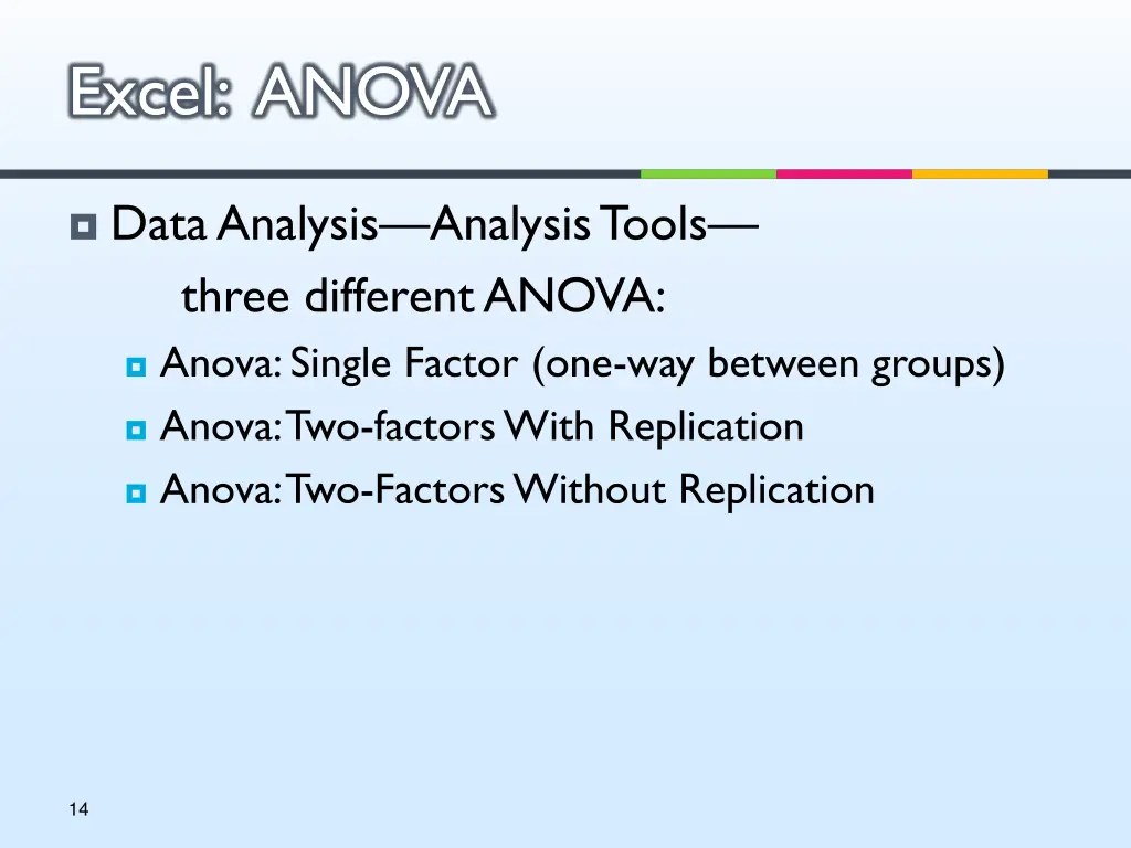 excel anova