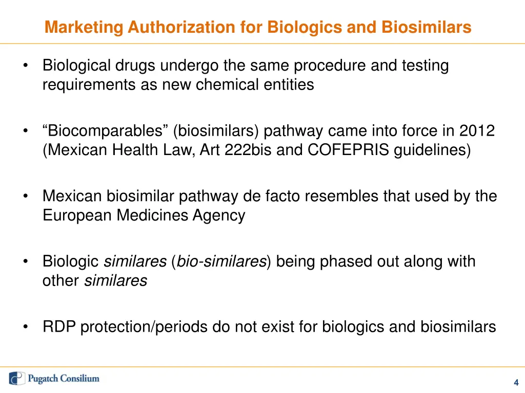marketing authorization for biologics