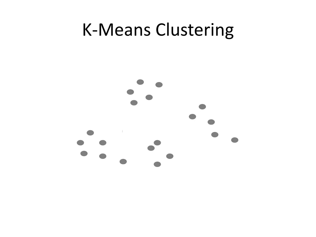 k means clustering