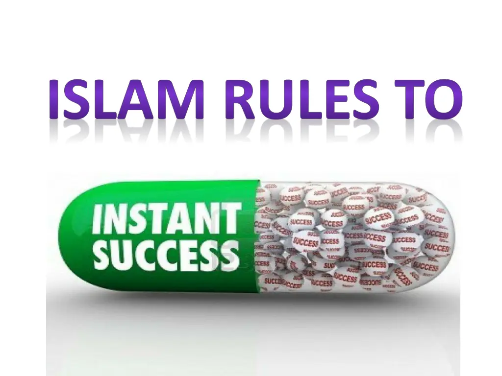 islam rules to