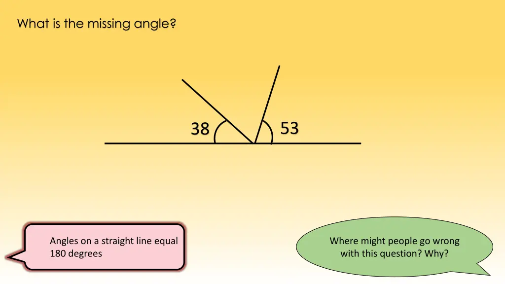 what is the missing angle 3