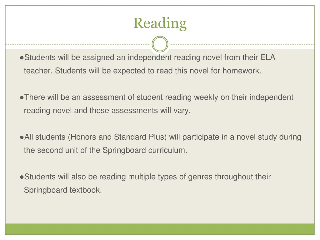 reading