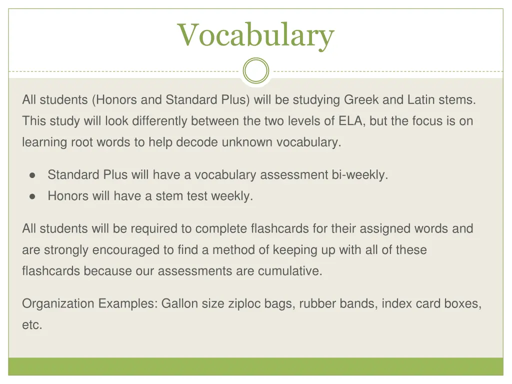 vocabulary