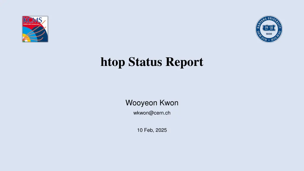 htop status report