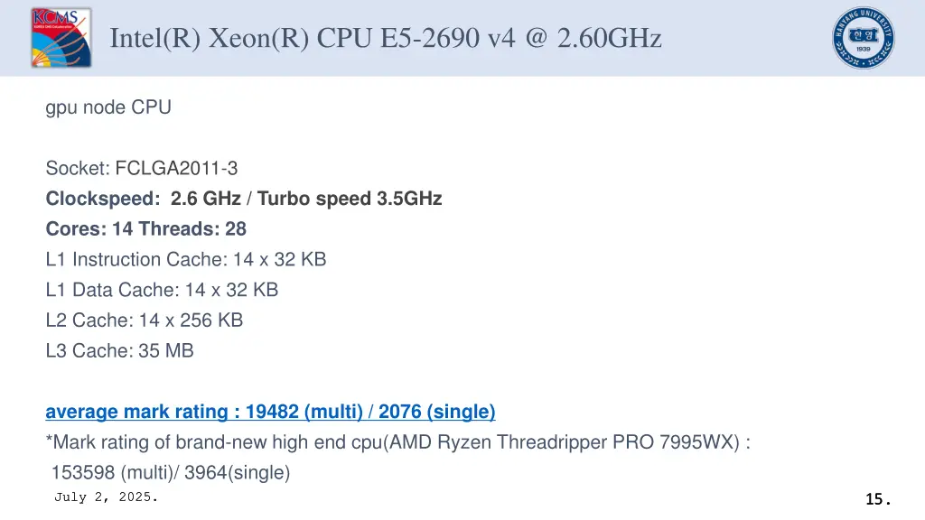 intel r xeon r cpu e5 2690 v4 @ 2 60ghz