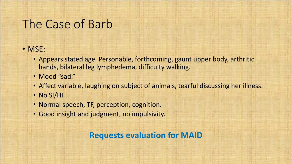 the case of barb 2