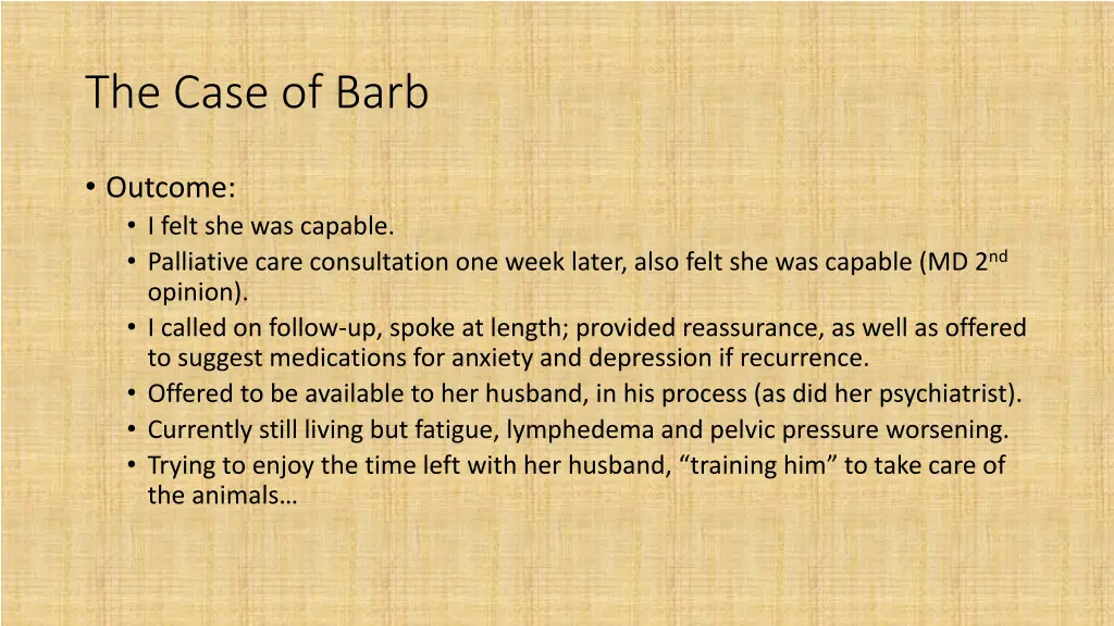 the case of barb 6