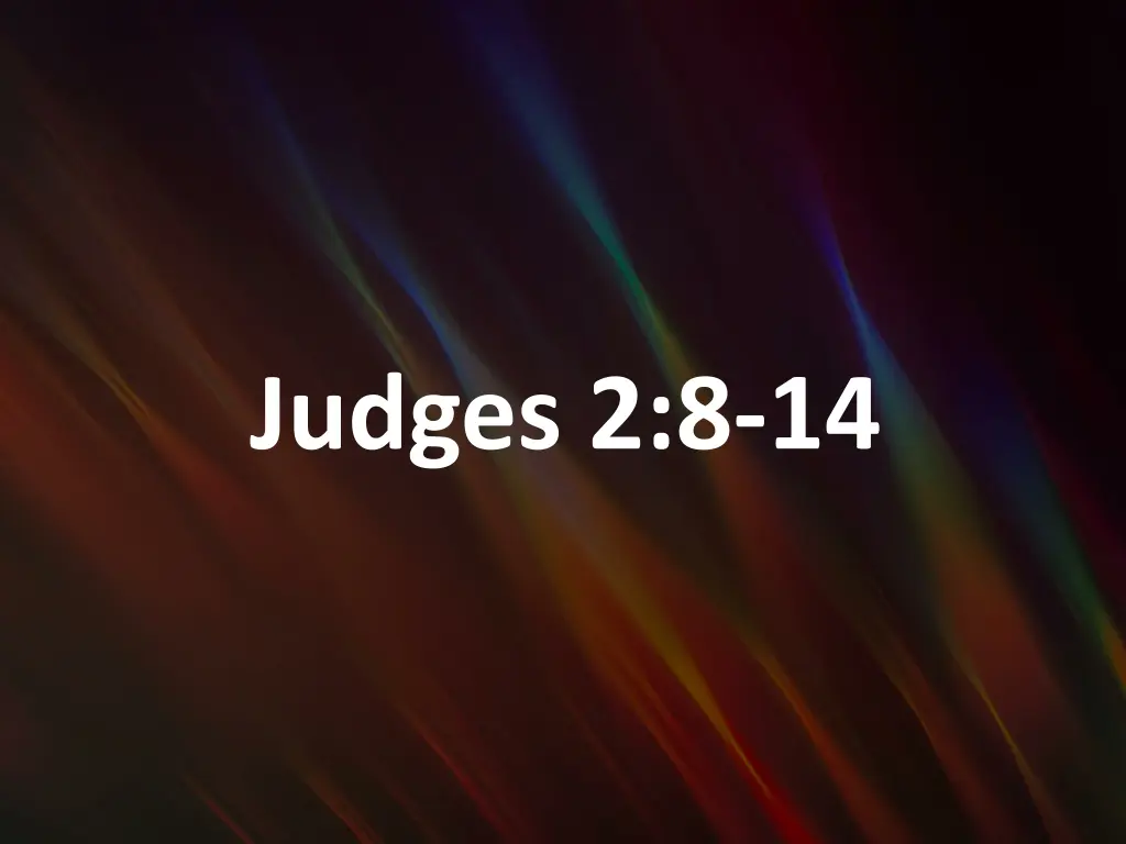 judges 2 8 14