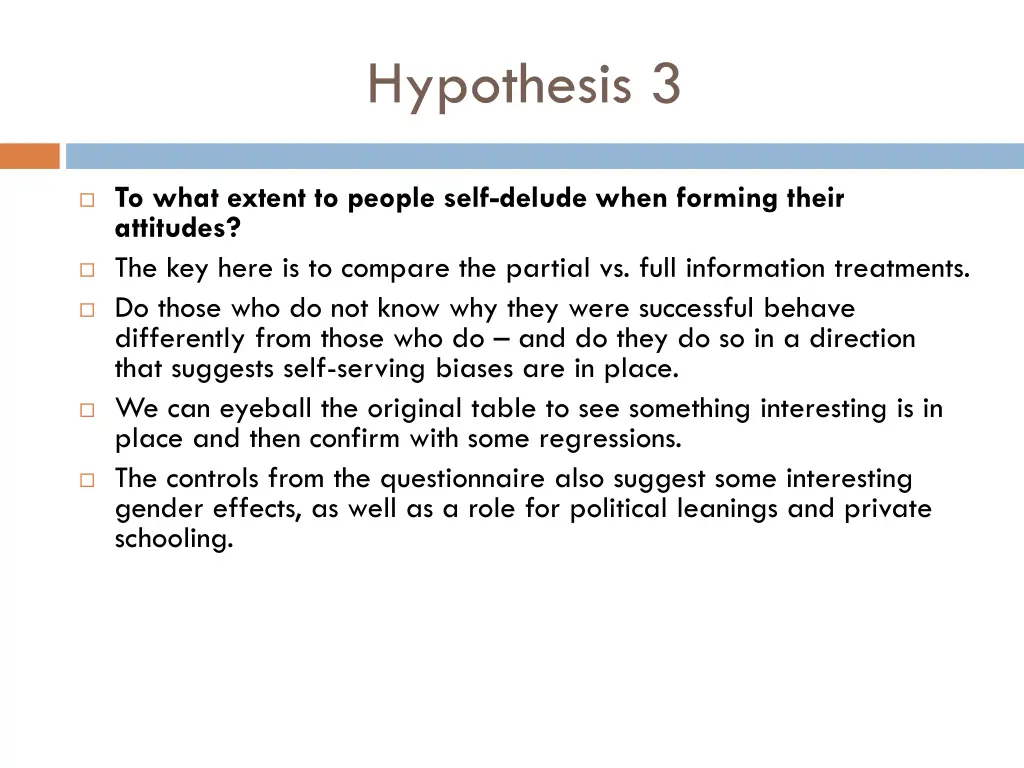 hypothesis 3