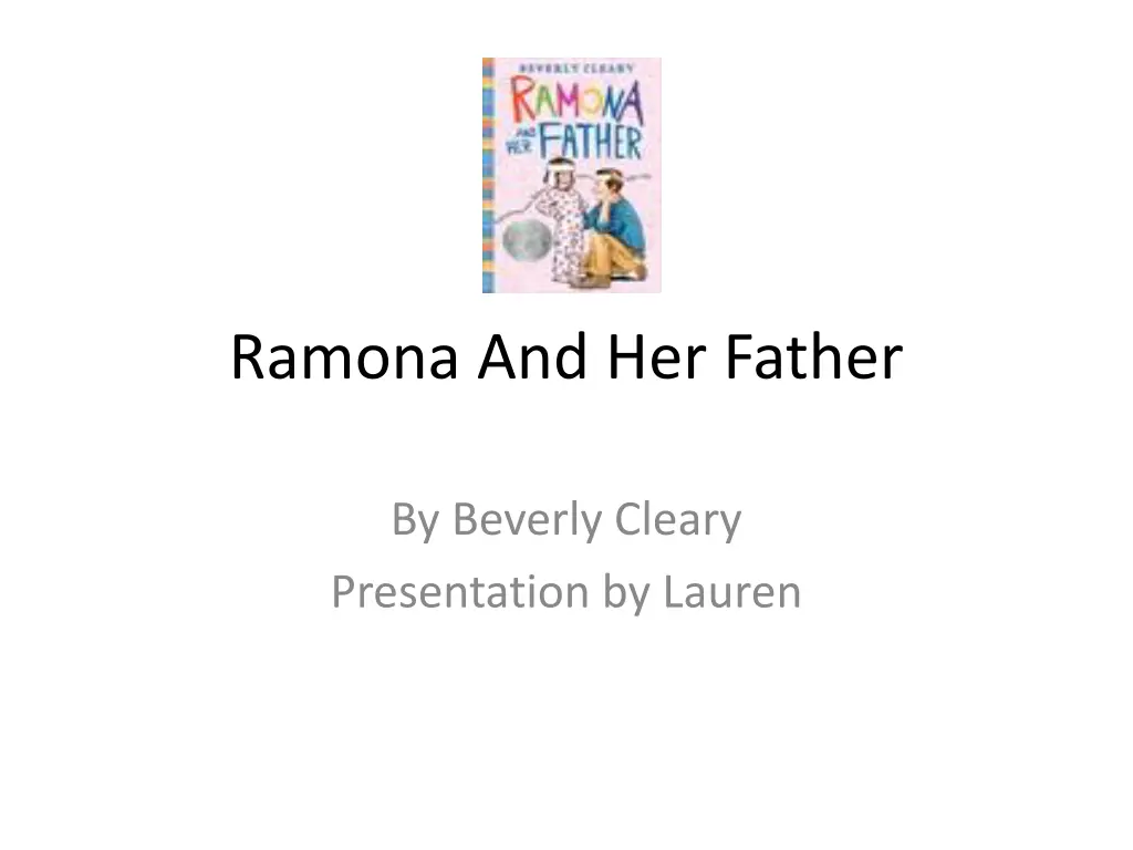 ramona and her father