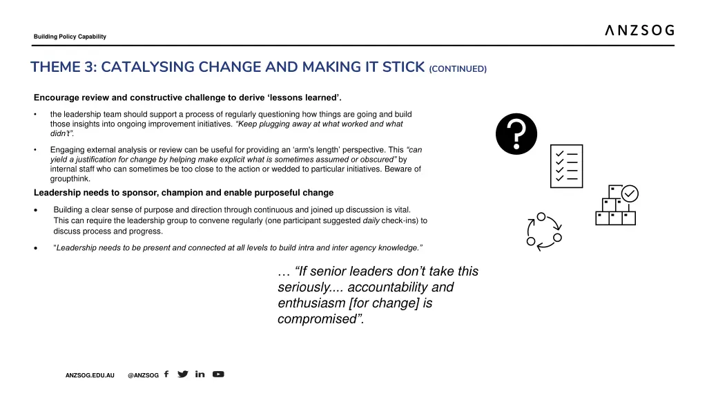 building policy capability 7