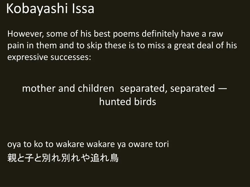 kobayashi issa 1
