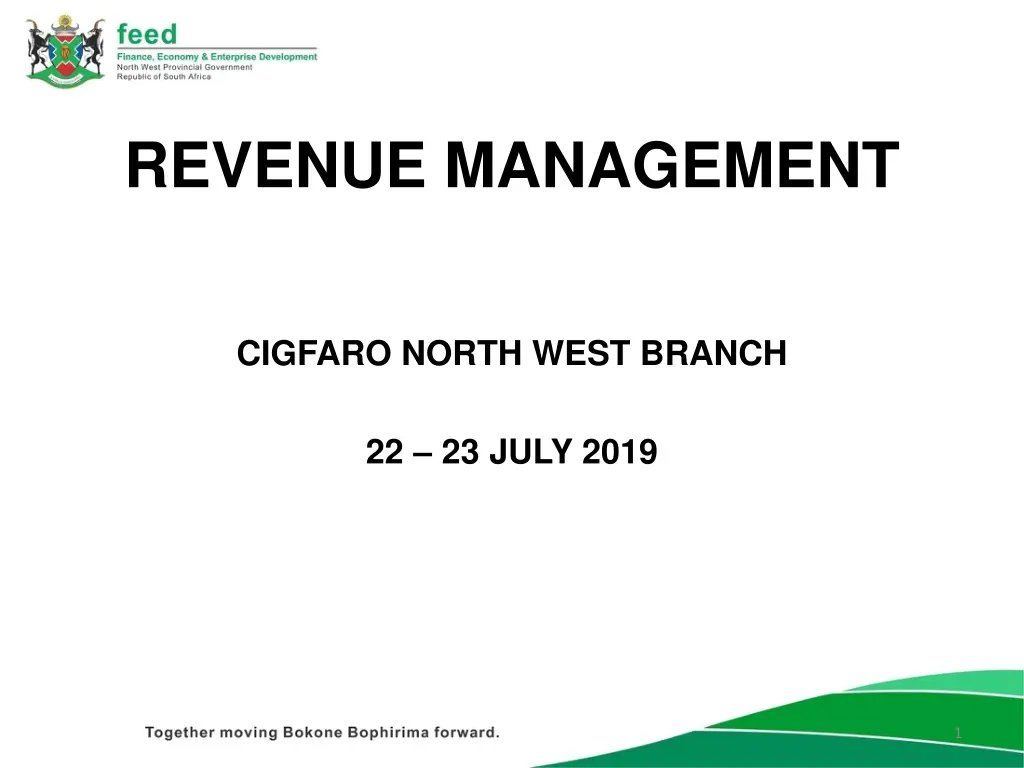 revenue management