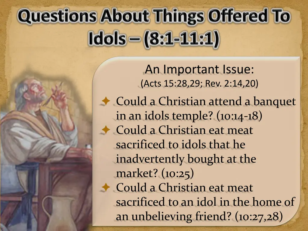 an important issue acts 15 28 29 rev 2 14 20 1
