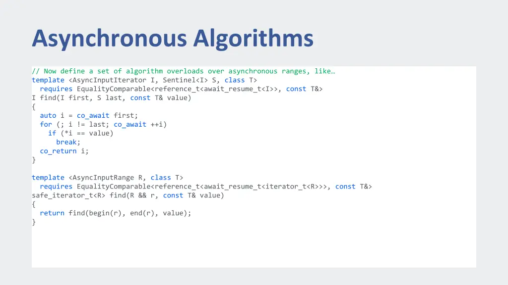 asynchronous algorithms