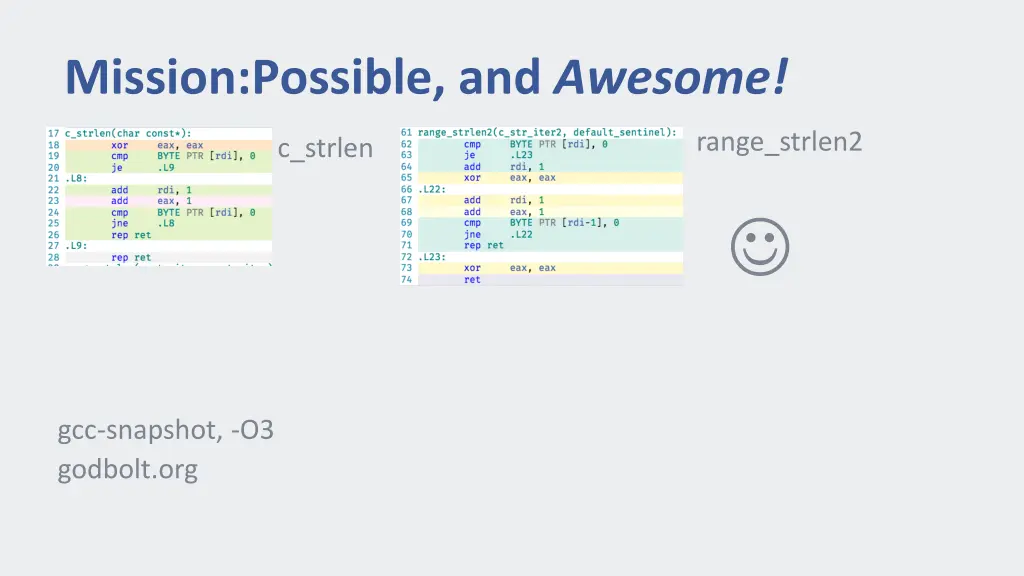 mission possible and awesome