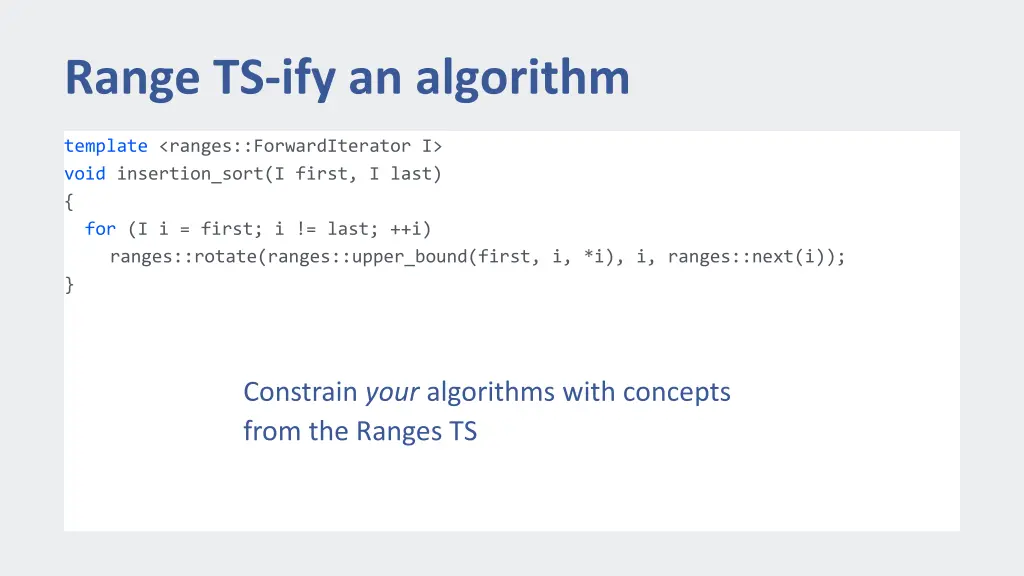 range ts ify an algorithm 2
