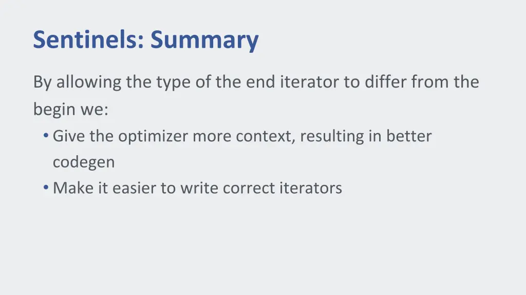 sentinels summary