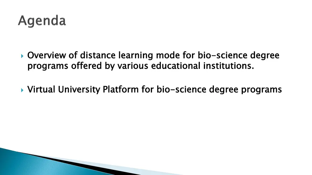 overview of distance learning mode