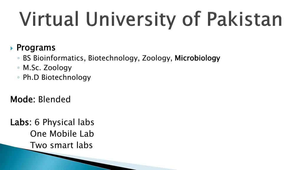 programs bs bioinformatics biotechnology zoology