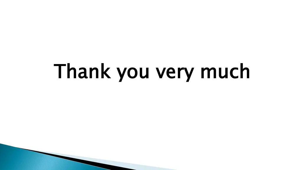 thank