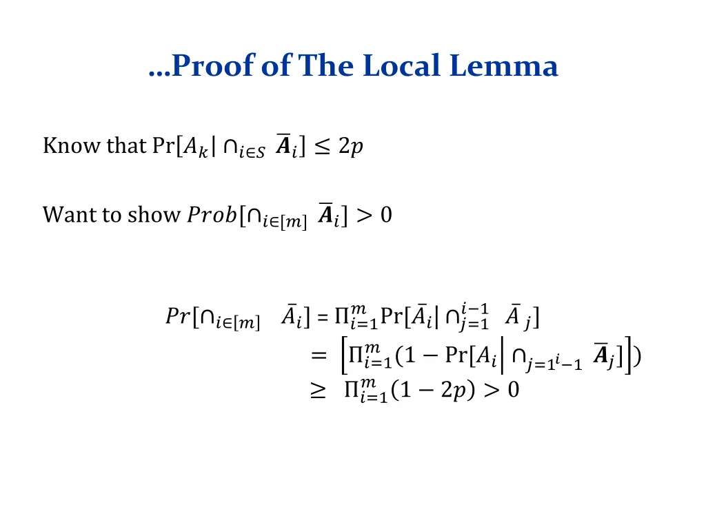 proof of the local lemma 3