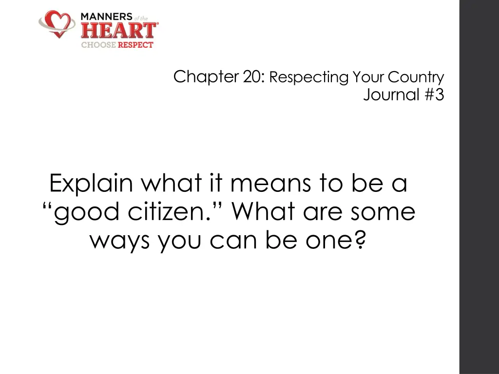 chapter 20 respecting your country 3