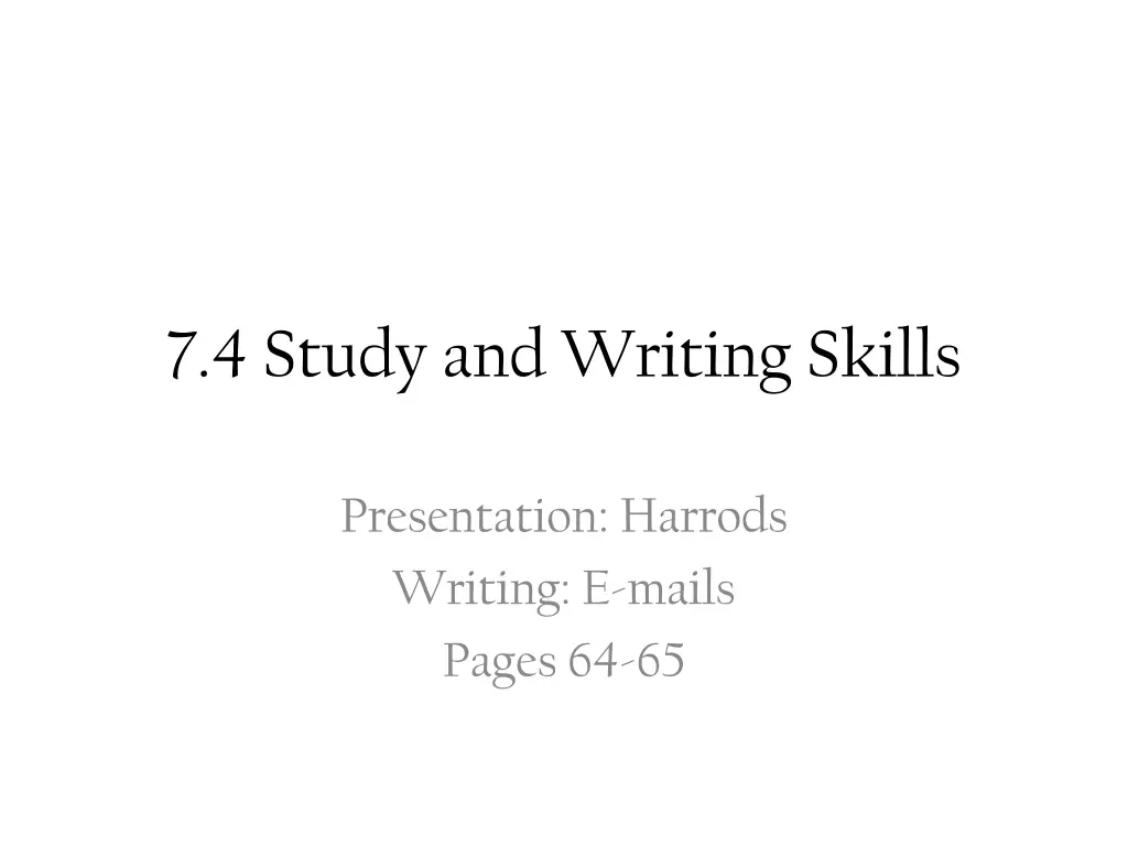 7 4 study and writing skills