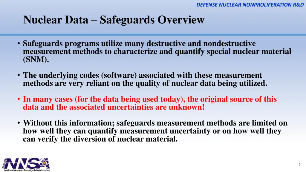 defense nuclear nonproliferation r d 1