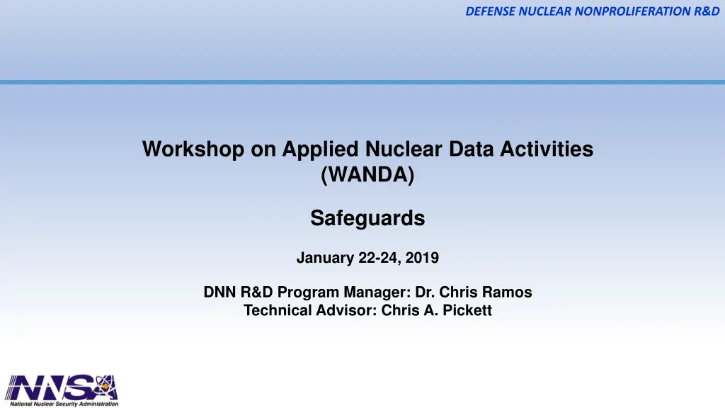 defense nuclear nonproliferation r d