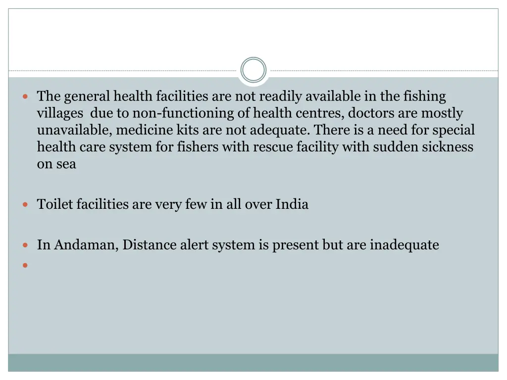 the general health facilities are not readily