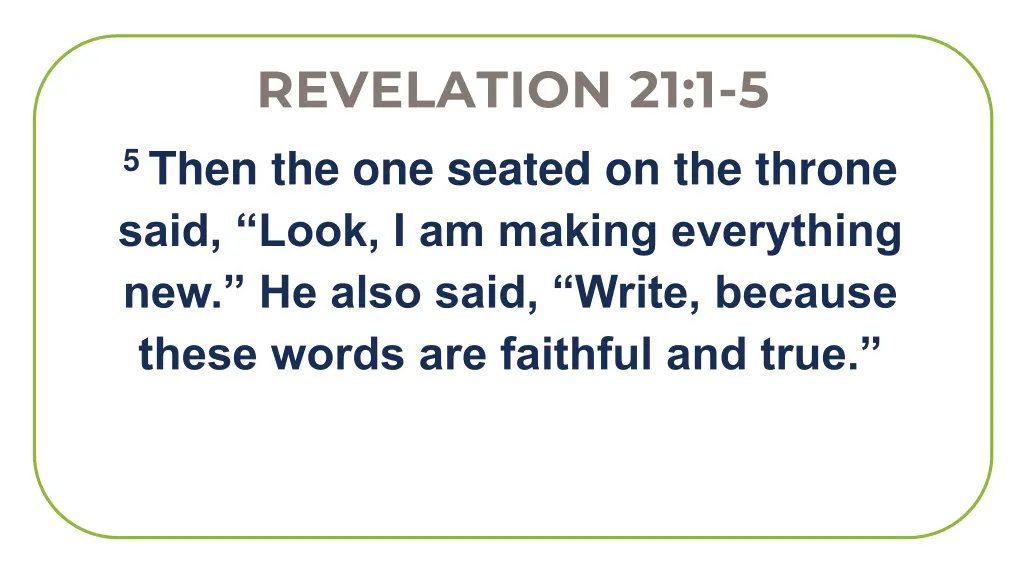 revelation 21 1 5 3