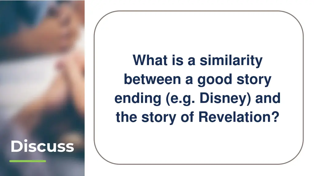 what is a similarity between a good story ending
