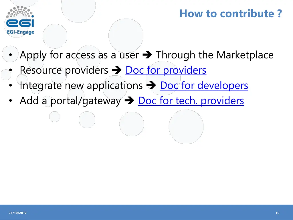 how to contribute