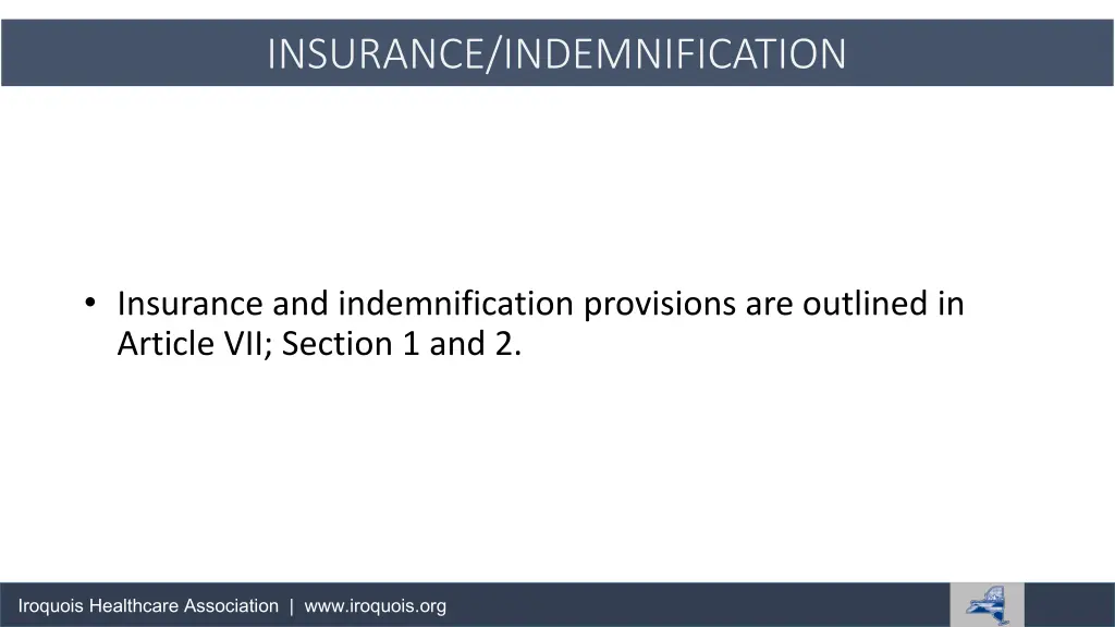 insurance indemnification