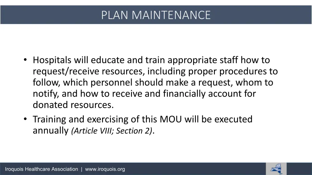 plan maintenance 1