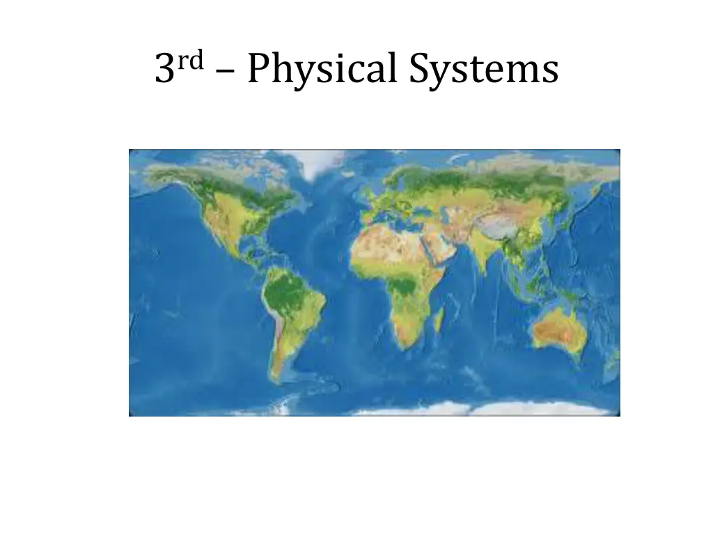 3 rd physical systems