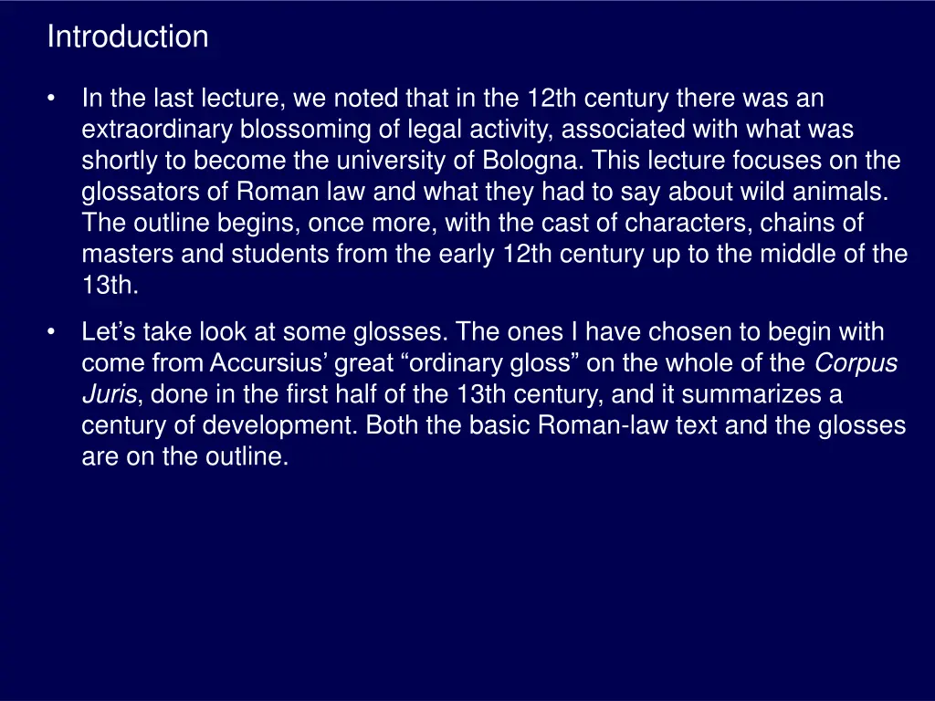 introduction