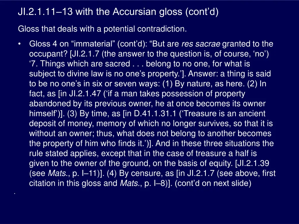 ji 2 1 11 13 with the accursian gloss cont d 2