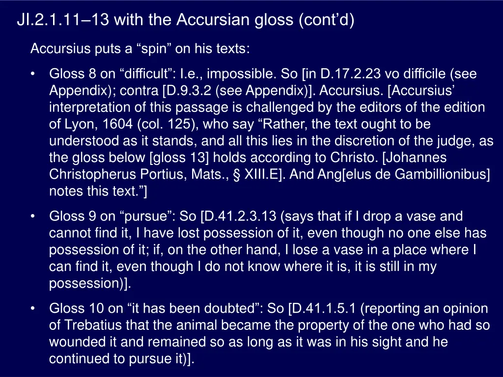 ji 2 1 11 13 with the accursian gloss cont d 7