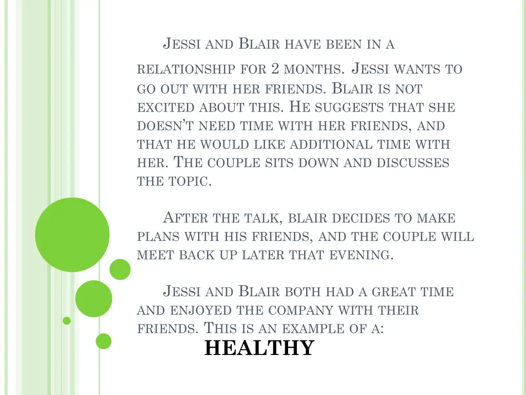 j essi and b lair have been in a