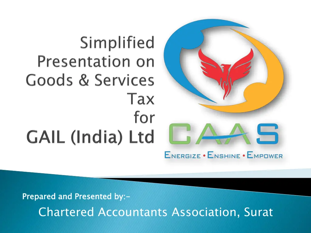 prepared and presented by chartered accountants