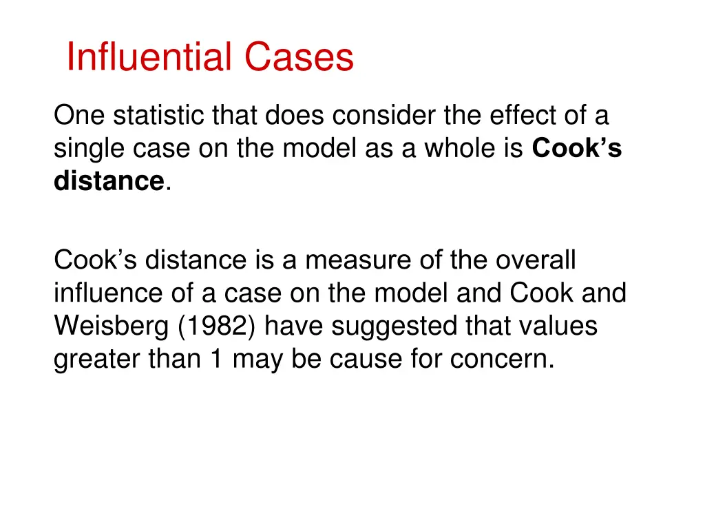 influential cases 2