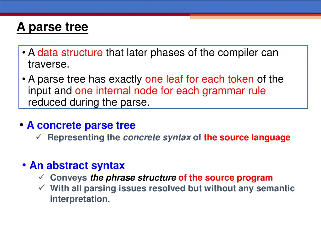 a parse tree