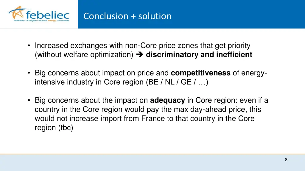 conclusion solution